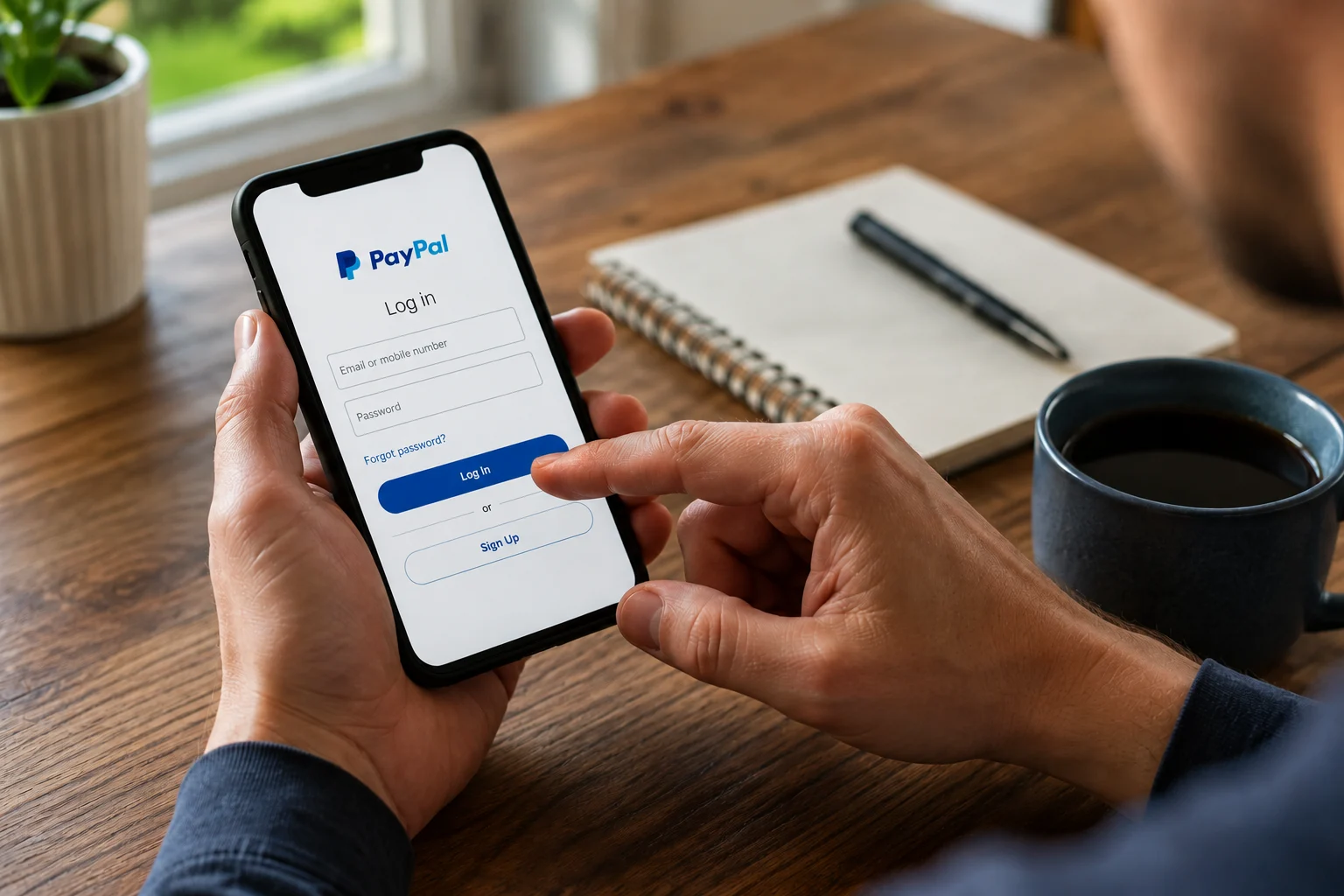 Creating a strong password with a password manager