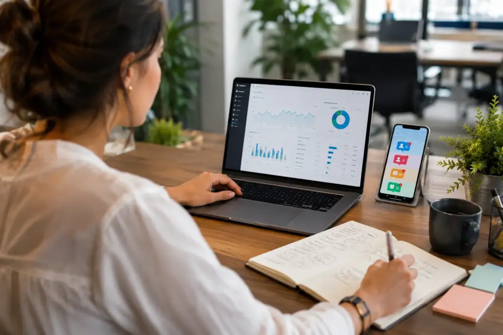 Digital marketing tools in use