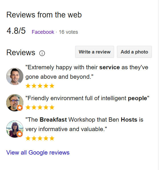 matter solutions google reviews