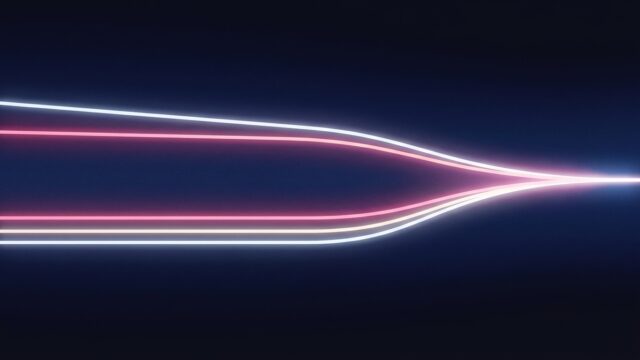 Two luminous paths converging, representing GEO and SEO built on the same foundation